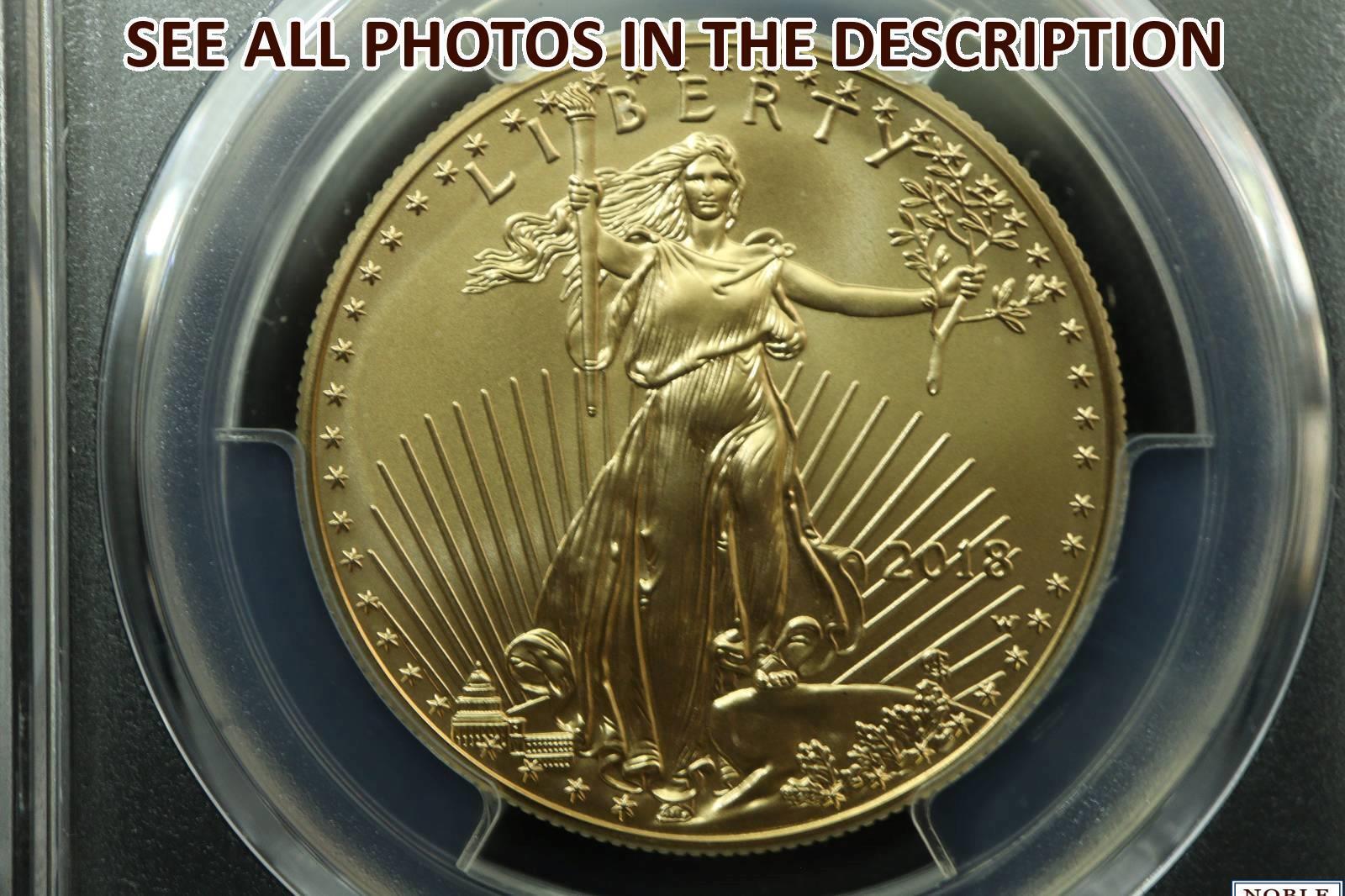 Noblespirit No Reserve (lr) 2018-w Gold American Eagle $50 10,000 Ed Pcgs Sp70