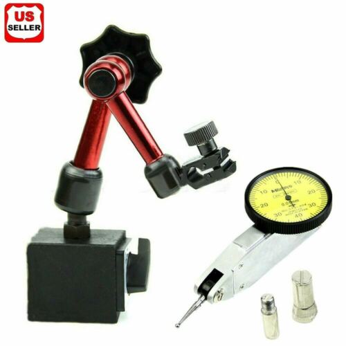 Universal Flexible Magnetic Metal Base Holder Stand Dial Test Indicator Tool Usa